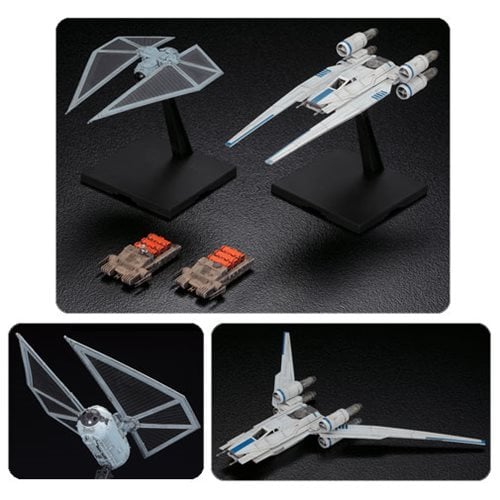 Star Wars: Rogue One U-Wing Fighter & TIE Striker 1:144 Scale Model Kits